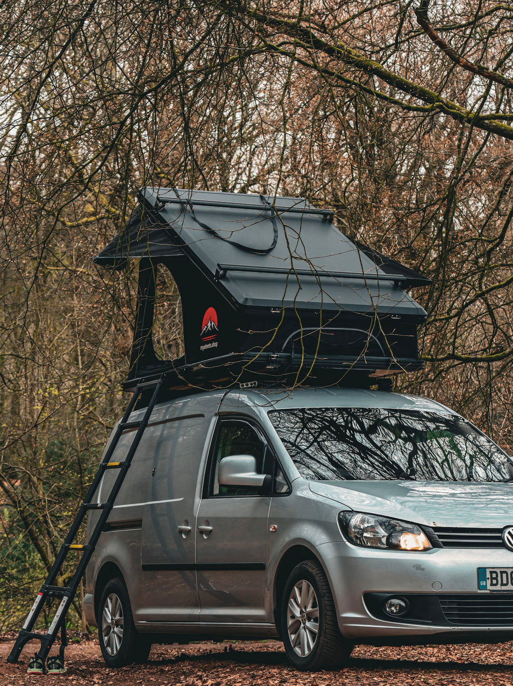 RoyaTents Cargo Rooftop Tent – Aluminium Triangle with X Hinge